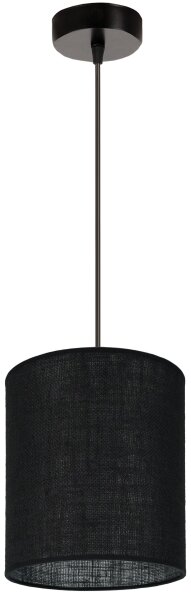 Brilagi - Lustr na lanku TUBES 1xE27/15W/230V pr. 20 cm černá
