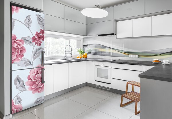 Nálepka fototapeta na ledničku Pivoňka FridgeStick-70x190-f-59030871