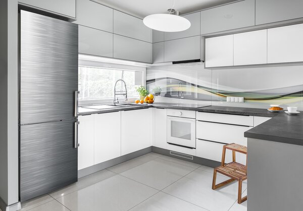 Nálepka fototapeta na ledničku Kovové pozadí FridgeStick-70x190-f-60987278