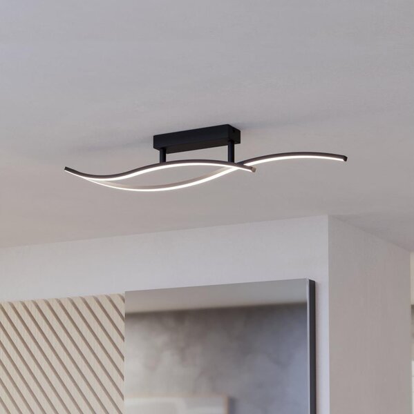 Eglo 901206 - LED Stropní svítidlo GRISOLIA LED/12W/230V 4000K černá