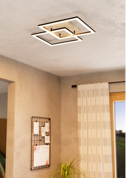 Eglo 901744-LED Stmívatelné přisazený lustr LOMALTAS-Z 4xLED/32W/230V 2700-6500K