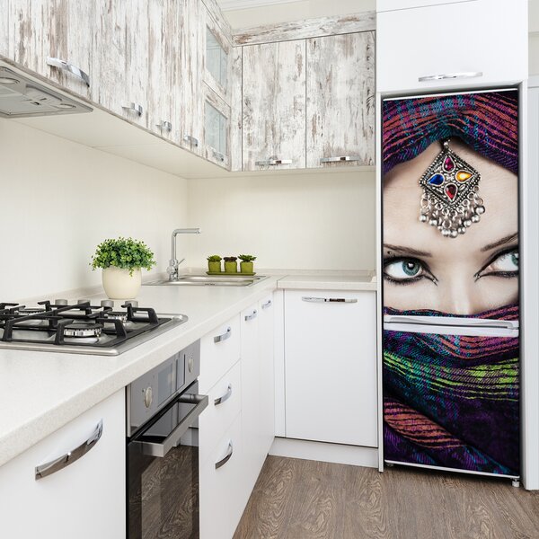 Nálepka tapeta na ledničku Indka FridgeStick-70x190-f-60399615