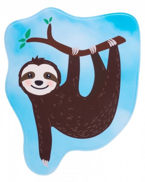 Obsession, Dětský kusový koberec Mila kids 145 sloth, 60x80, vícebarevná, dětský pokoj