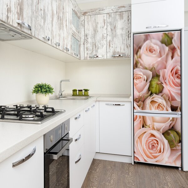 Samolepící nálepka fototapeta Kytice růží FridgeStick-70x190-f-61659920