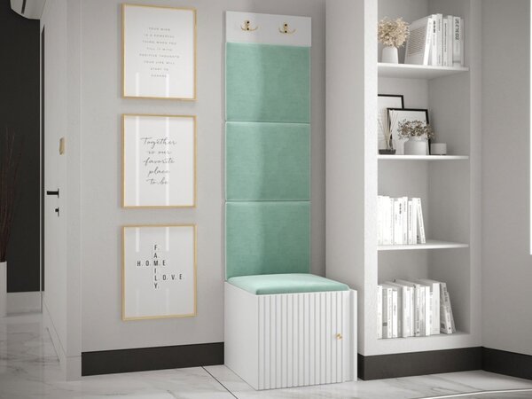 Předsíňová sestava Towiro Slim XXII, Barva: černá, Barva látek:: Manila 02 5903211221606