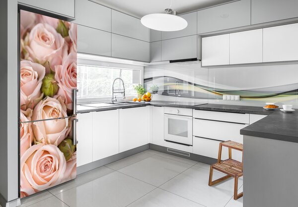 Samolepící nálepka fototapeta Kytice růží FridgeStick-70x190-f-61659920
