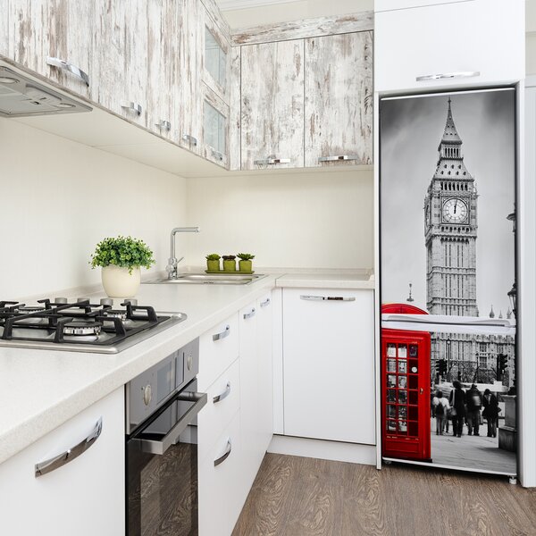 Samolepící nálepka na ledničku Big Ben Londýn FridgeStick-70x190-f-62334706