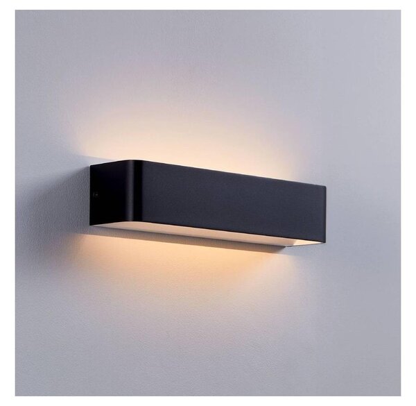 Eglo 901018 - LED Nástěnné svítidlo SANIA LED/12W/230V 3000K černá
