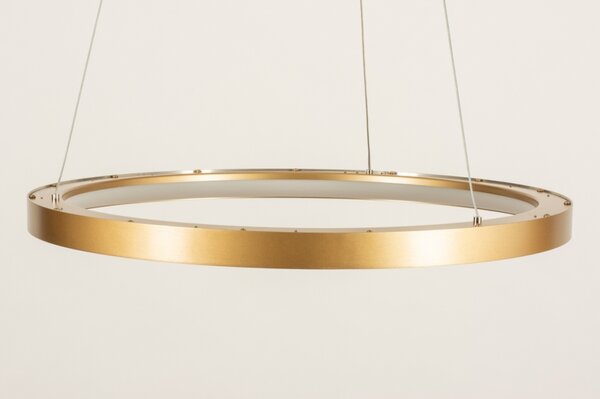 Závěsné designové LED svítidlo nad stůl Opus Maximus Gold 58 (LMD)