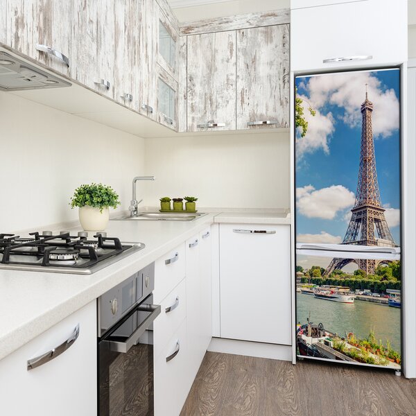 Samolepící nálepka na ledničku Eiffelova věž FridgeStick-70x190-f-63313946
