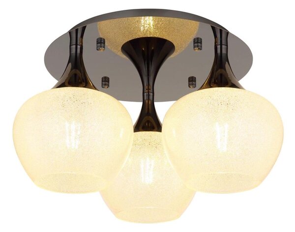 Globo 15548-3DK - Přisazený lustr MAXY 3xE27/40W/230V antracit