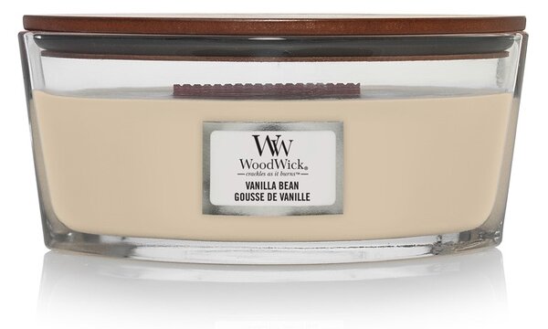 WoodWick Vanilla Bean svíčka loď