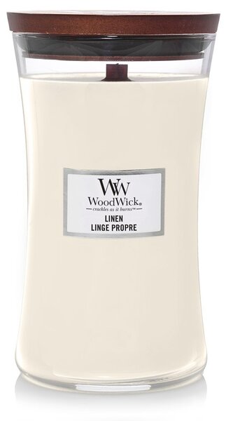 WoodWick Linen váza velká