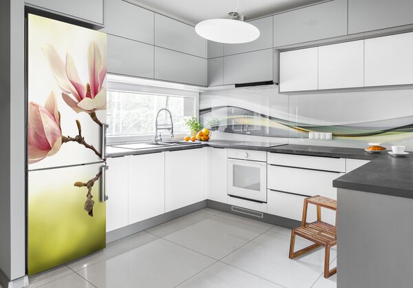 Nálepka fototapeta Květiny magnolie FridgeStick-70x190-f-64406136