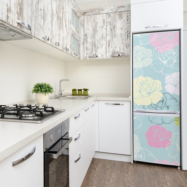 Nálepka fototapeta na ledničku Růže FridgeStick-70x190-f-64906285