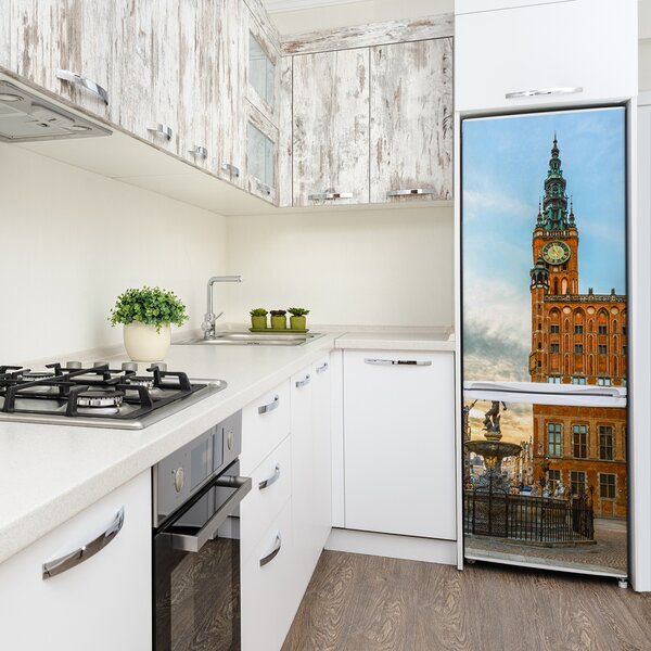 Samolepící nálepka na ledničku Gdaňsk Polsko FridgeStick-70x190-f-64908109