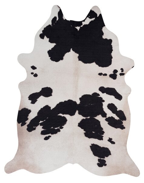 Obsession koberce Kusový koberec Toledo 190 black white ROZMĚR: 155x190 tvar kožešiny