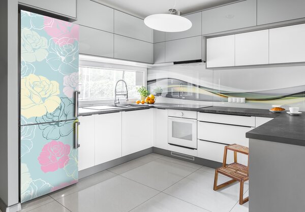 Nálepka fototapeta na ledničku Růže FridgeStick-70x190-f-64906285