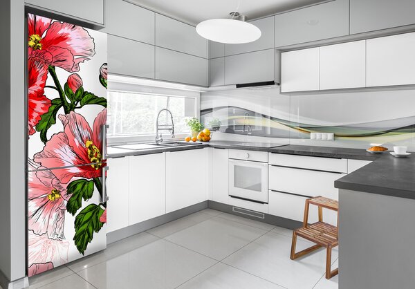 Nálepka fototapeta na ledničku Ibišek FridgeStick-70x190-f-65039906