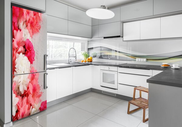Nálepka fototapeta Květy na stromě FridgeStick-70x190-f-65120570