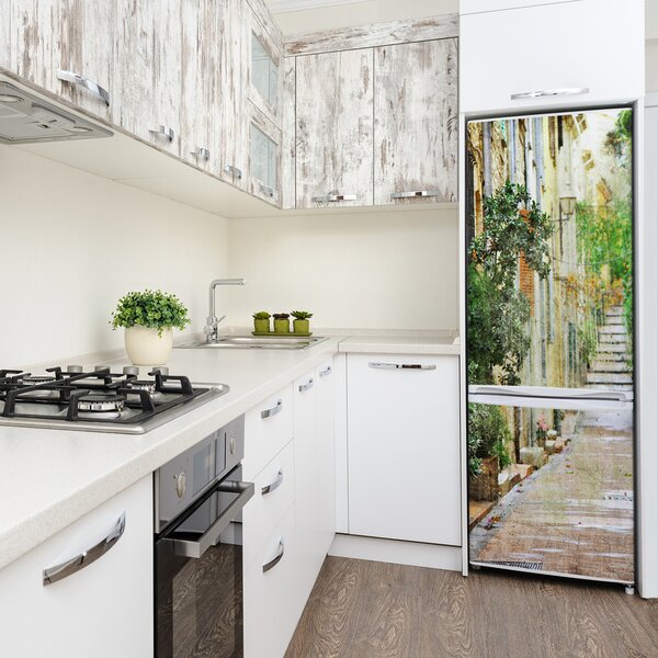 Tapeta nálepka na ledničku Italské uličky FridgeStick-70x190-f-64960095
