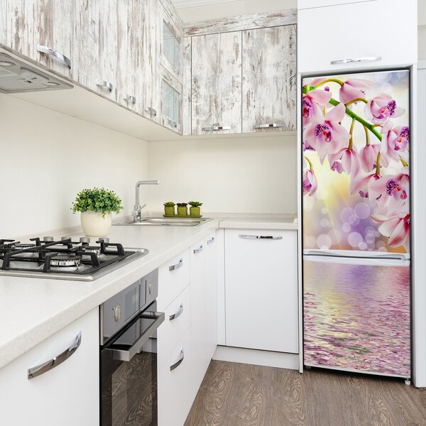 Nálepka fototapeta na ledničku Orchidej FridgeStick-70x190-f-65501947