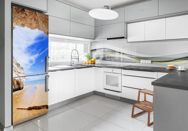 Nálepka na ledničku Mořská jeskyně FridgeStick-70x190-f-65654209