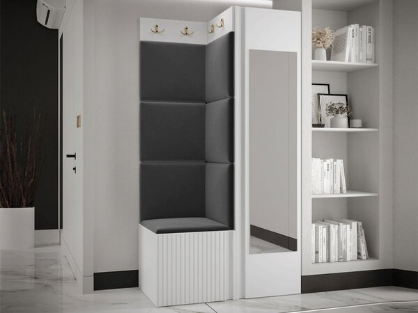 Předsíňová sestava Towiro Slim XXVI, Barva: černá, Barva látek:: Manila 11 5903211222245