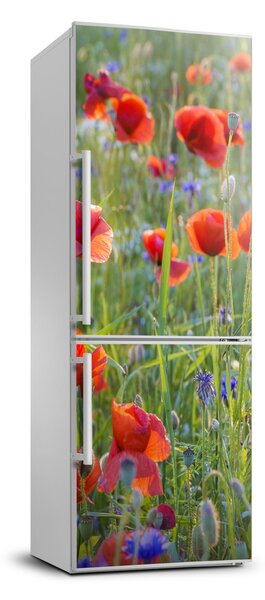 Nálepka fototapeta fotografie Polní mák FridgeStick-70x190-f-65958845