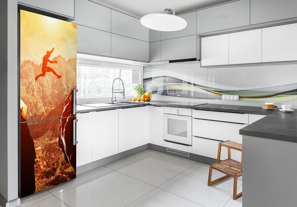 Nálepka na ledničku Skok nad propastí FridgeStick-70x190-f-66004073
