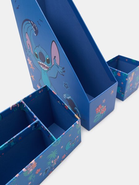 Sinsay - Sada stolních organizérů 3 pack Stitch - námořnická modrá