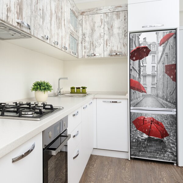 Tapeta na ledničku nálepka Deštník Francie FridgeStick-70x190-f-66343093