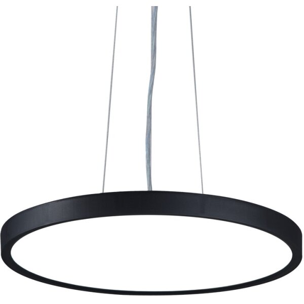 Top Light - LED Stm. lustr na lanku REVIT LED/36W/230V 3000-6500K černá + DO