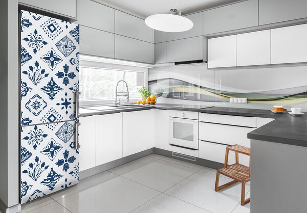 Fototapeta na ledničku Květinový vzor FridgeStick-70x190-f-66878364