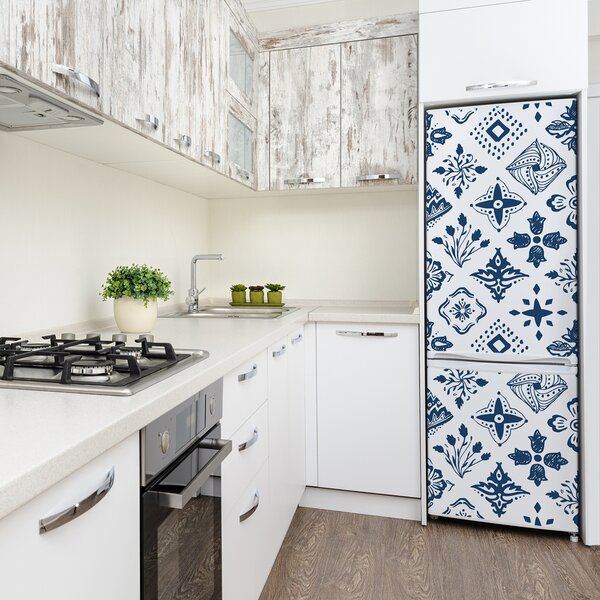 Fototapeta na ledničku Květinový vzor FridgeStick-70x190-f-66878364