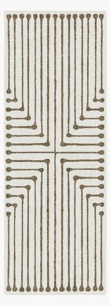 Pratelný běhoun's nízkým vlasem Inkdrop By Jonathan Adler