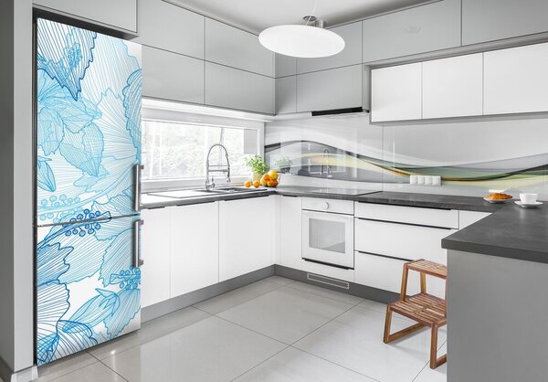 Fototapeta na ledničku Havajské květiny FridgeStick-70x190-f-67130286