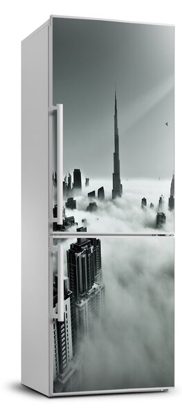 Nálepka tapeta na ledničku Mrakodrapy FridgeStick-70x190-f-67144180