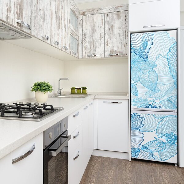 Fototapeta na ledničku Havajské květiny FridgeStick-70x190-f-67130286