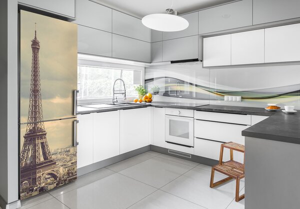 Samolepící nálepka na ledničku Eiffelova věž FridgeStick-70x190-f-67211214