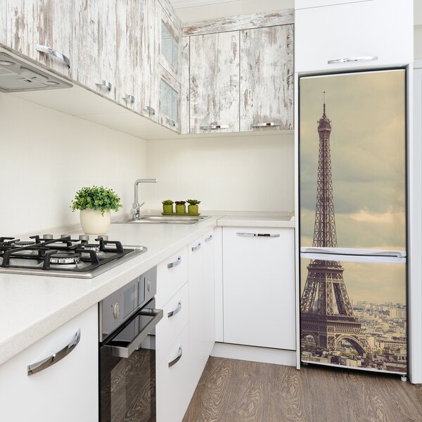 Samolepící nálepka na ledničku Eiffelova věž FridgeStick-70x190-f-67211214