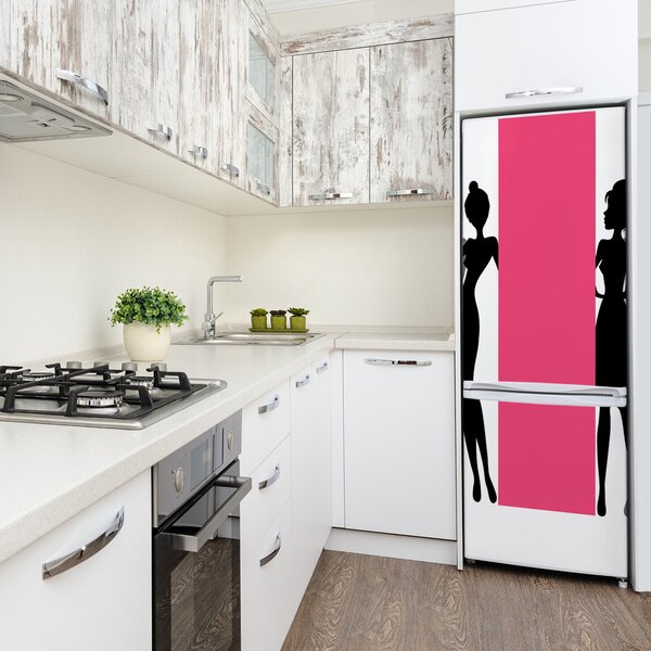 Nálepka tapeta na ledničku Siluety žen FridgeStick-70x190-f-67460757