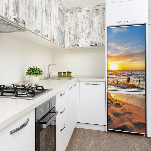 Nálepka na ledničku Západ slunce moře FridgeStick-70x190-f-67409658