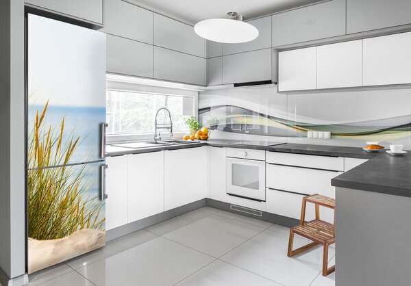 Nálepka tapeta na ledničku Mořské duny FridgeStick-70x190-f-67327466