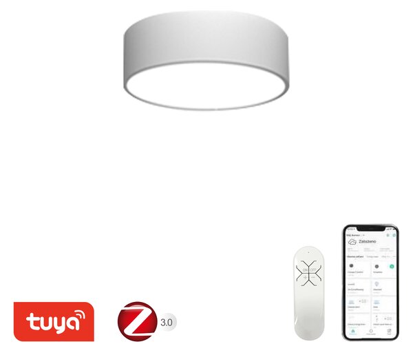 Immax NEO RONDATE SLIM Smart stropní svítidlo 25 x 7cm 18W bílé Zigbee 3.0