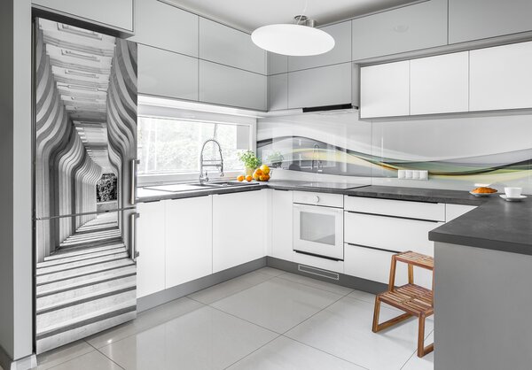Tapeta nálepka na ledničku Nálepka chodba FridgeStick-70x190-f-67483429