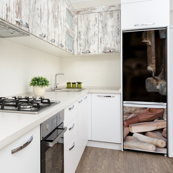 Nálepka na ledničku Dřevěné nářadí FridgeStick-70x190-f-67608906