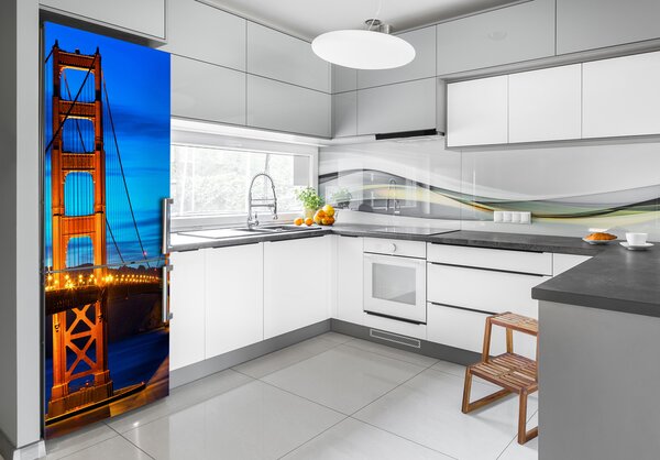Tapeta na ledničku Most San Fracisco FridgeStick-70x190-f-67938489