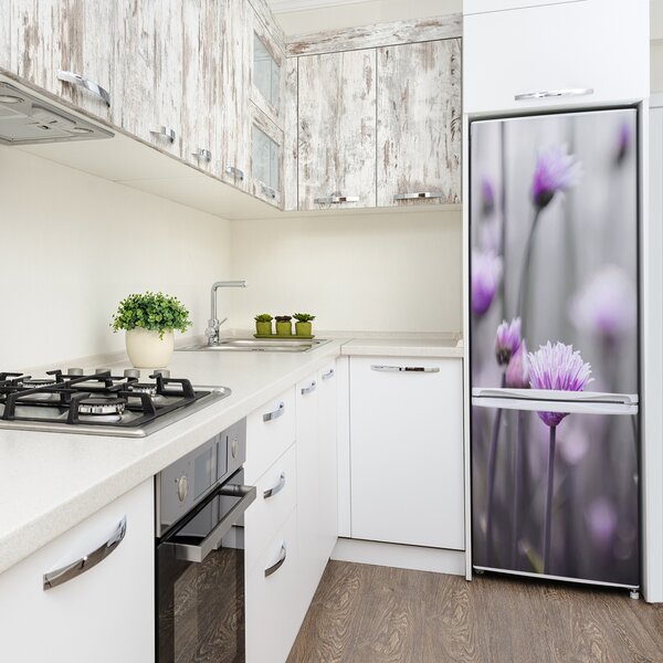 Nálepka fototapeta Květy pažitky FridgeStick-70x190-f-67853313
