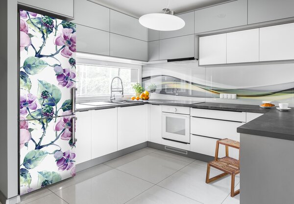 Fototapeta samolepící na ledničku Květiny a ostružiny FridgeStick-70x190-f-68160216